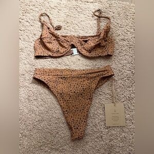 Stone Fox Swim Baby Cheetah Bikini Set